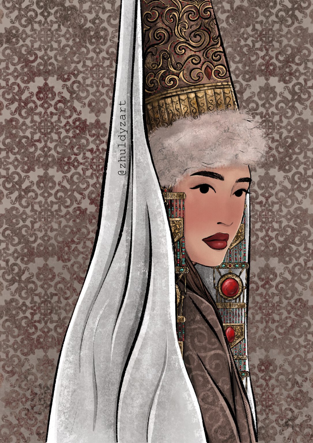 Казахские рисунки