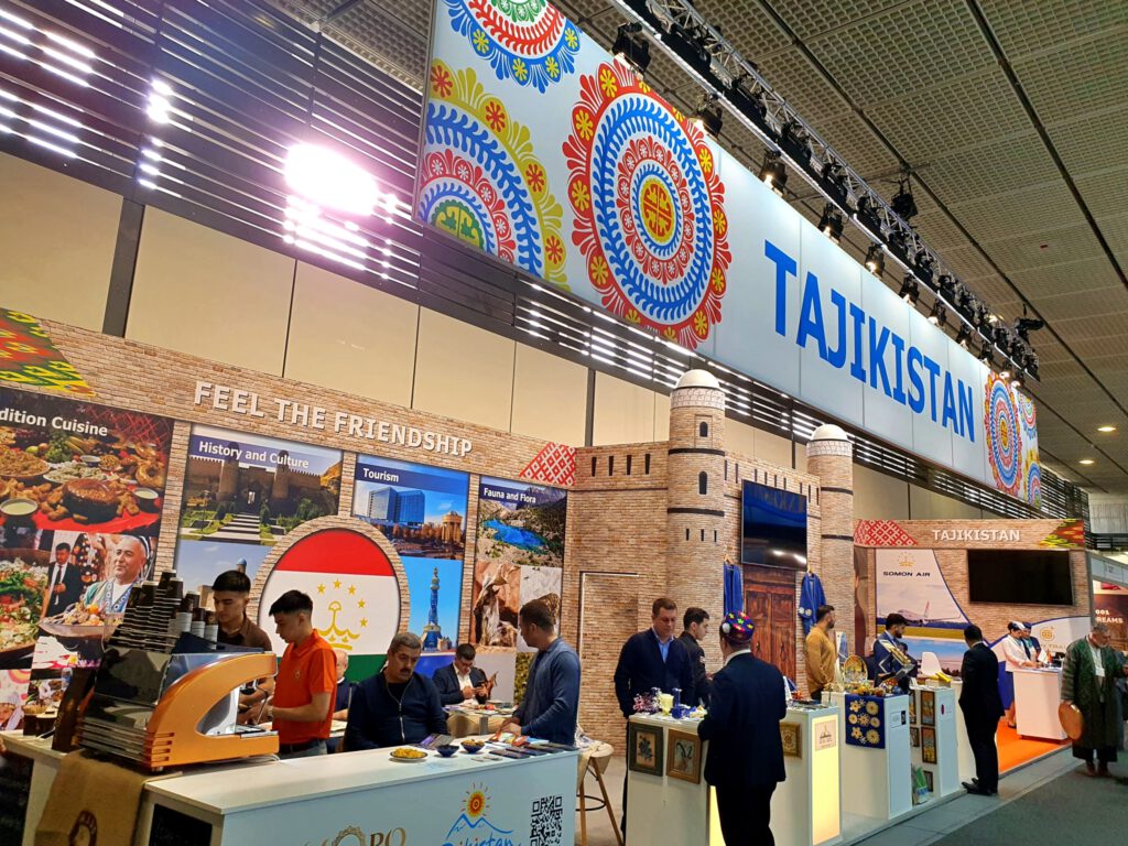 Info Shymkent - Booth of Tajikistan at ITB Berlin in 2024