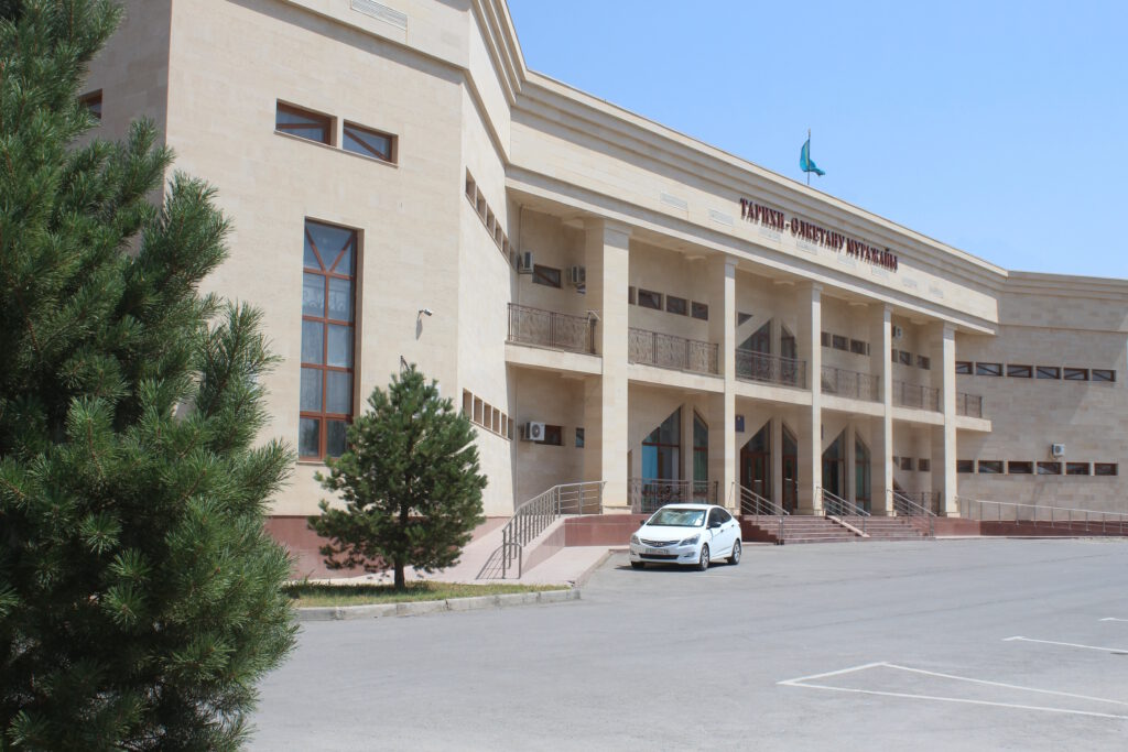 Outside of the South Kazakhstan Regional Historical Museum
